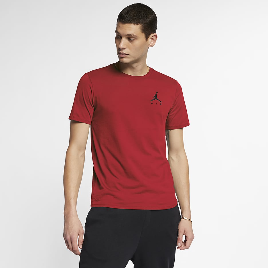 Nike air shirt red hotsell